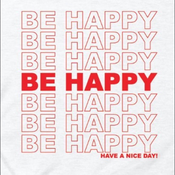 New tee “ BE HAPPY “ - Picture 2 of 2